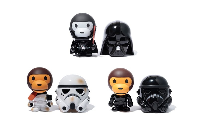 A Bathing Ape x Medicom Toy 限量版《Star Wars》角色Baby Milo 人偶