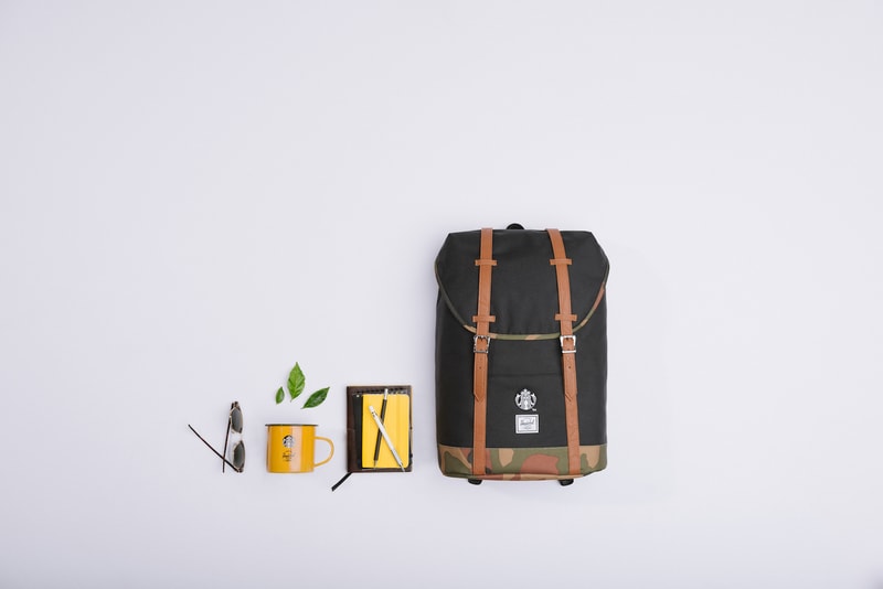 Starbucks Backpack Herschel Supply 携手星巴克中国推出冬季合作系列 | Hypebeast