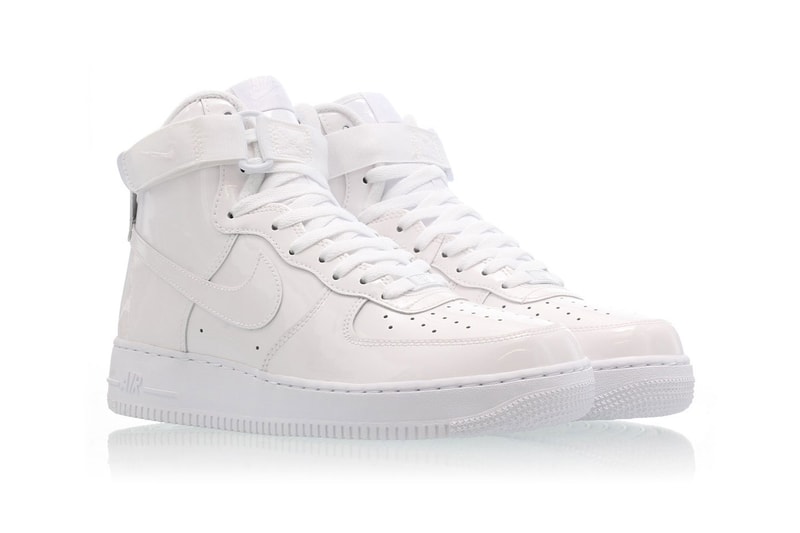 抢先预览 Nike Air Force 1 High「Sheed」全新白色漆皮版本 | Hypebeast