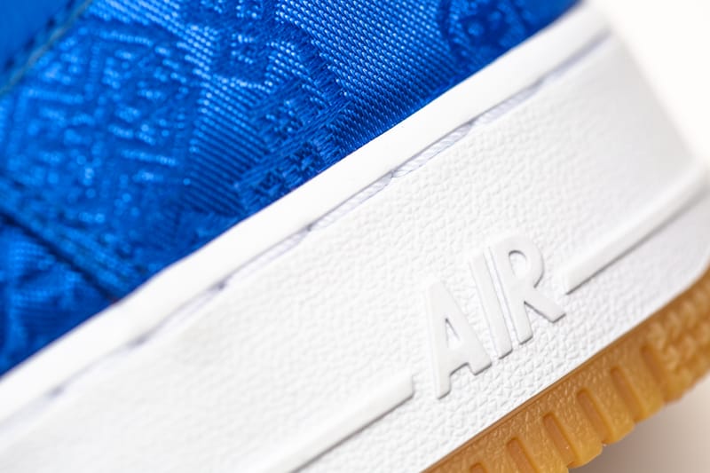 经典再现− CLOT x Nike Air Force 1 全新联乘「蓝丝绸」鞋款正式登场