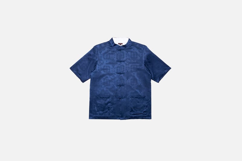 royale university blue silk