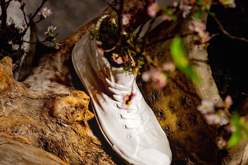 CONVERSE TOKYO × CERAMIC JAPAN × .blnk 鞋の花艺－Converse Tokyo x Ceramic Japan x .blink 推出全白色All
