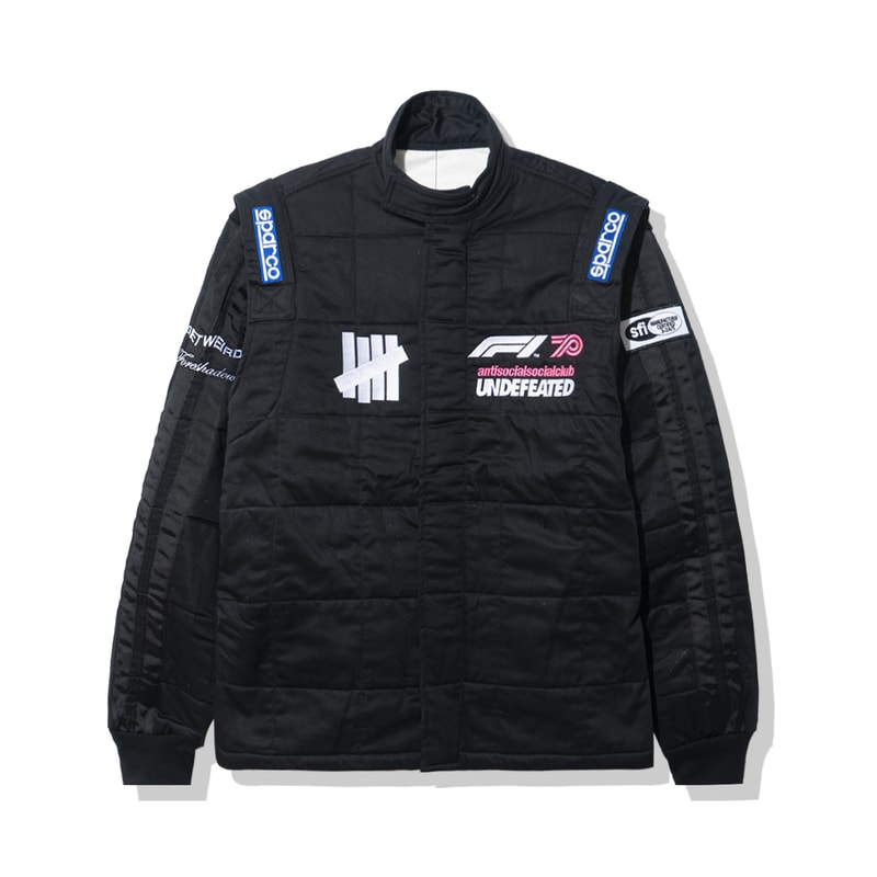 Anti Social Social Club x UNDEFEATED x Formula 1 全新联乘系列正式发布 | Hypebeast