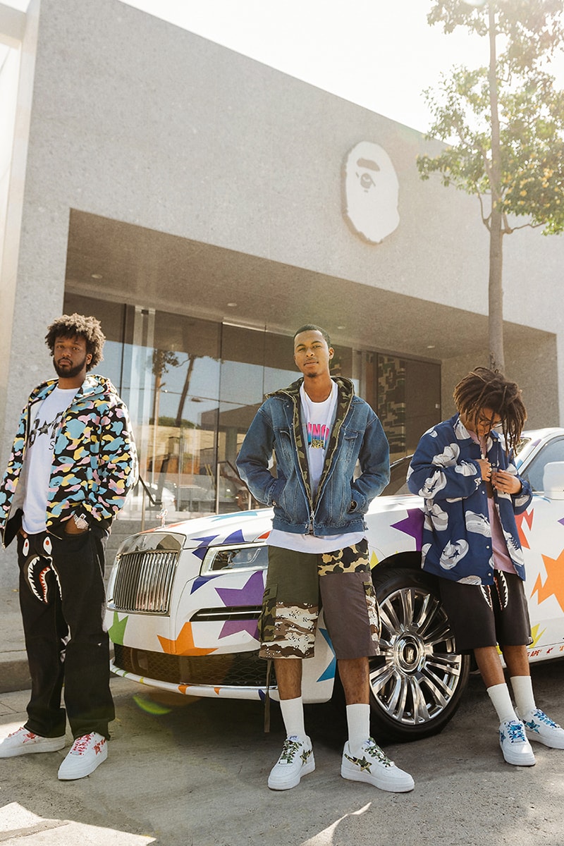 Bape Motorcycle A BATHING APE® 正式发布 BAPE STA™ CAMO 全新系列 | Hypebeast