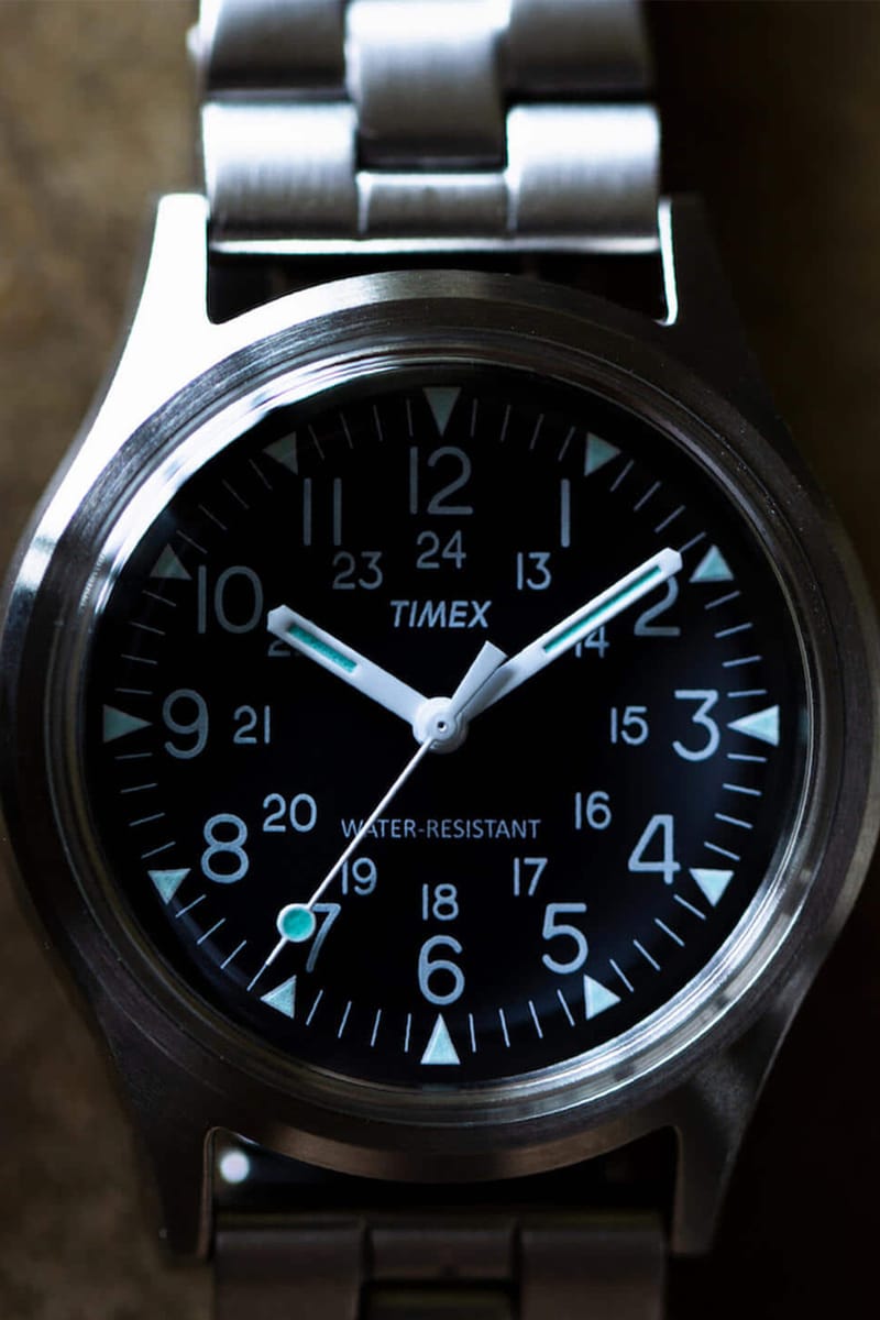 BEAMS x TIMEX 全新联乘CAMPER 不锈钢定制表款发布| Hypebeast