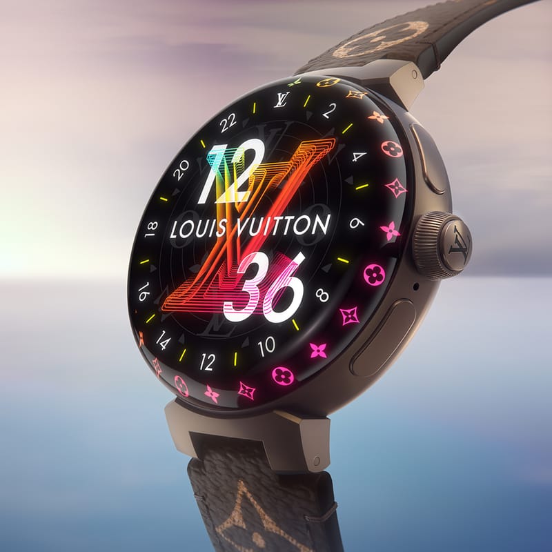 Louis Vuitton 正式发布第三代Tambour Horizon Light Up 智能腕表系列