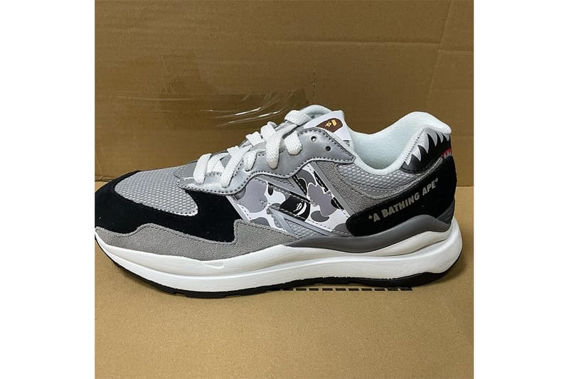A BATHING APE® x New Balance 57/40 联乘鞋款曝光| Hypebeast
