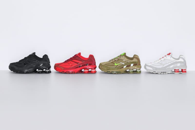 Supreme x Nike 全新联名Shox Ride 2 系列独家首发| Hypebeast
