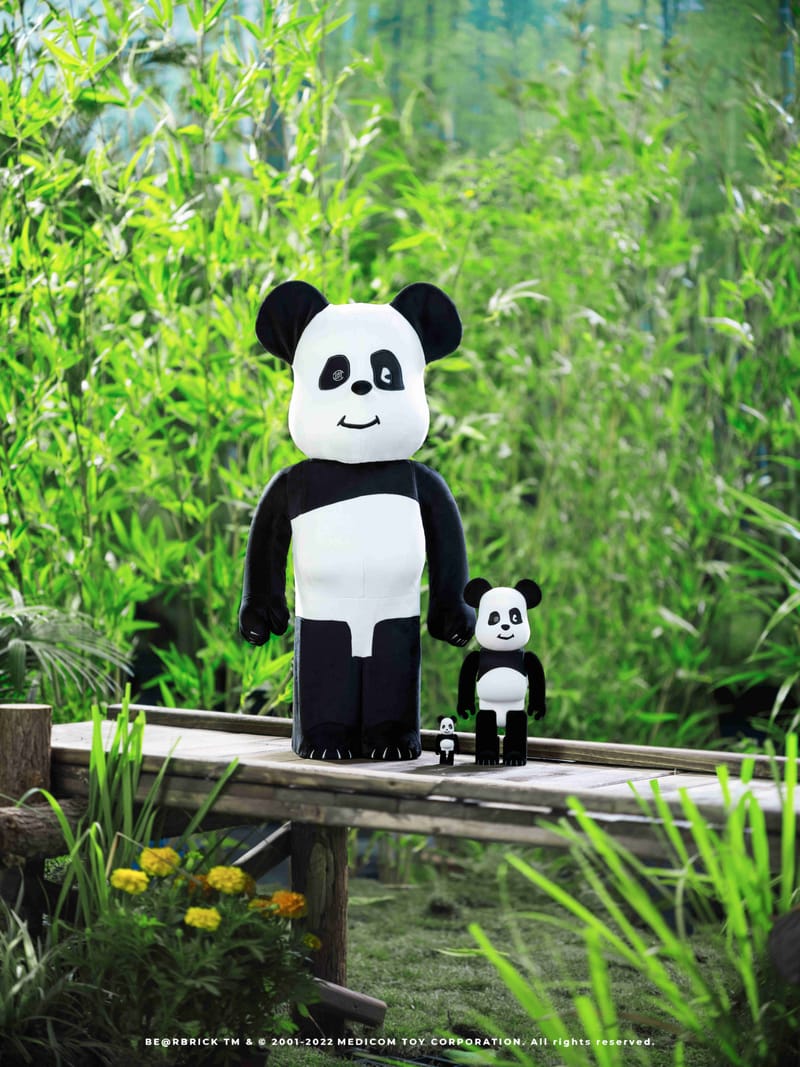 CLOT 携手MEDICOM TOY 打造全新BE@RBRICK PANDA 大熊猫| Hypebeast