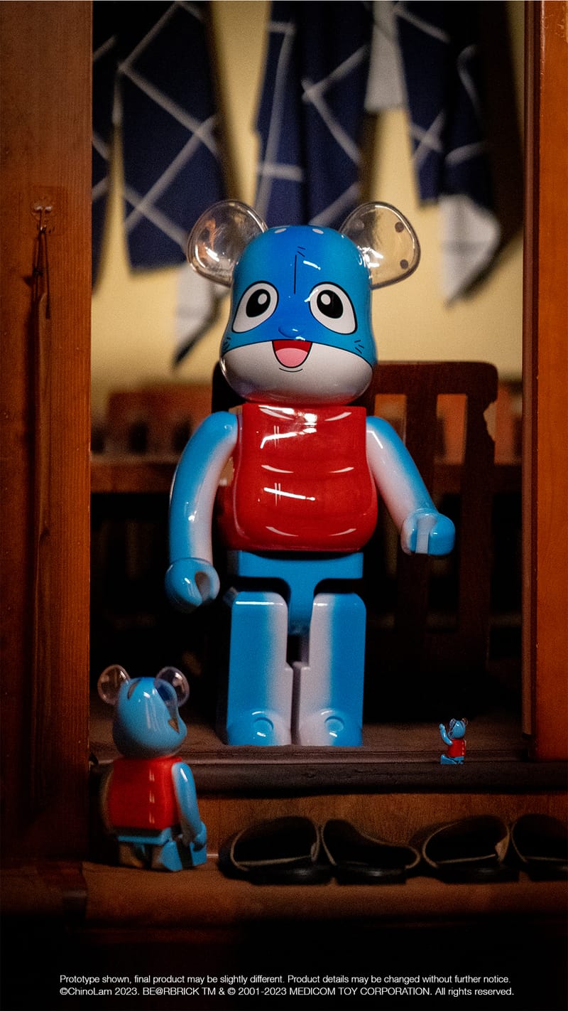 大豆芽水产系列x MEDICOM TOY JIRO BE@RBRICK 最新联名公仔正式登场
