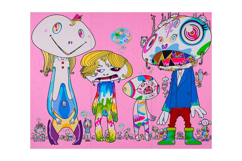 村上隆全新个展《Unfamiliar People — Swelling of Monsterized Human