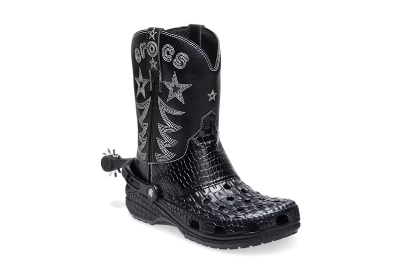 Crocs 正式推出全新「牛仔靴 Cowboy Boot」鞋款 | Hypebeast