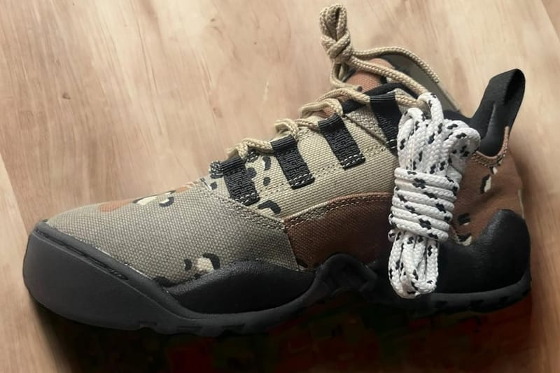 近赏Supreme x Nike SB Air Darwin Low 联名鞋款最新配色「Camo