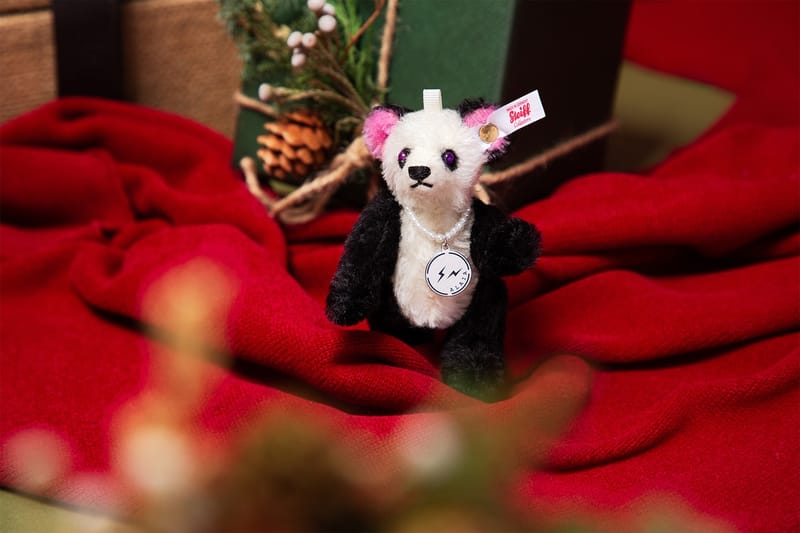 ★シュタイフ★STEIFF✖️FRAGMENT ALAIA★679223★新品★ fragment design x Alaia x Steiff 三方联名全新挂饰「Mini Panda