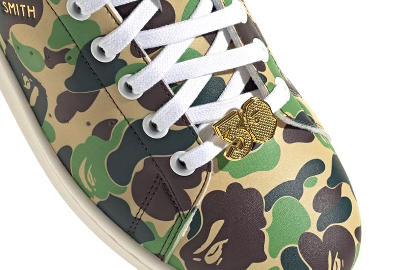 A BATHING APE® x adidas Stan Smith 全新联名鞋款登场| Hypebeast