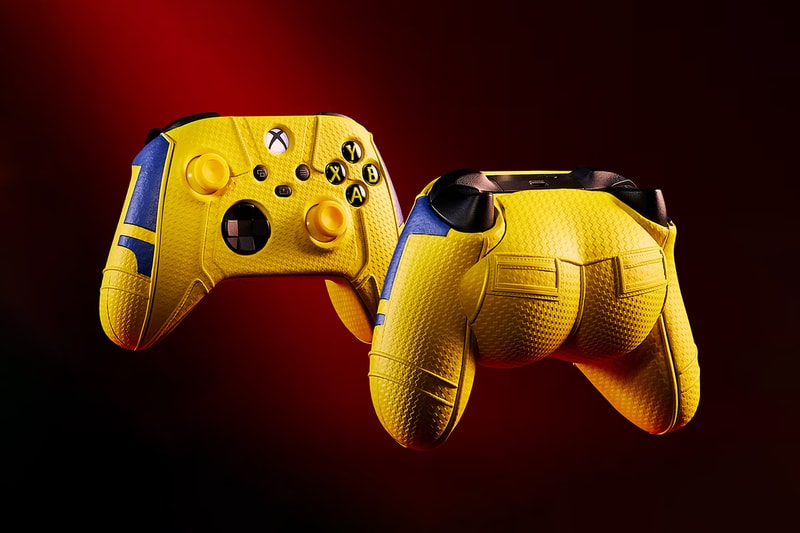 Marvel 人气大片《死侍与金钢狼》携手 Xbox 打造两大主角「翘臀造型」游戏手柄 | Hypebeast