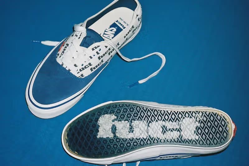 Vans x FUCT x Slam Jam 最新三方联名系列发布| Hypebeast
