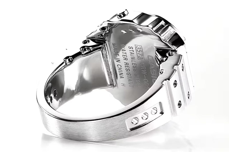 Casio 推出全新「戒指表Ring Watch」CRW-001-1JR | Hypebeast