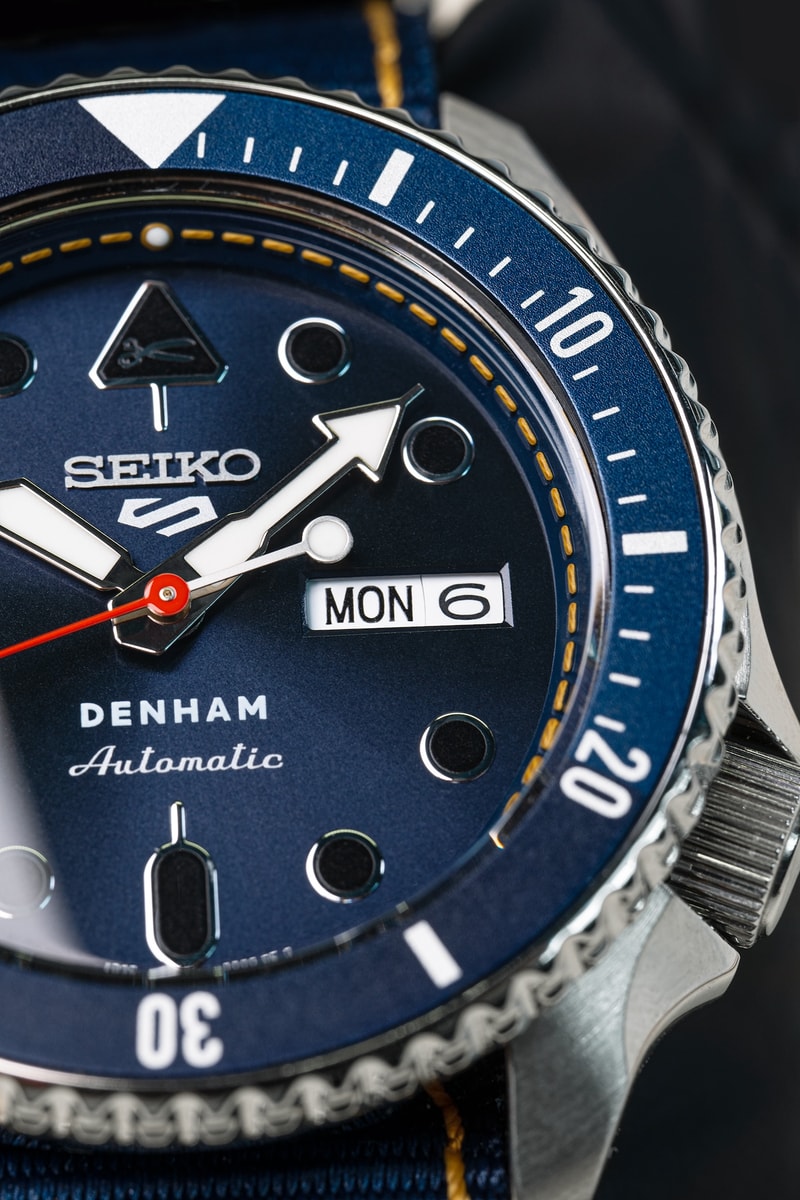 DENHAM 联手 SEIKO 打造联名限定腕表「Jeanmaker's Watch」 | Hypebeast