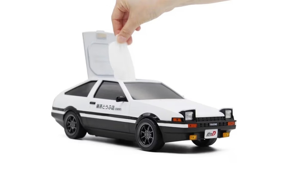 头文字D》Toyota AE86 造型「湿纸巾盒」展开发售| Hypebeast