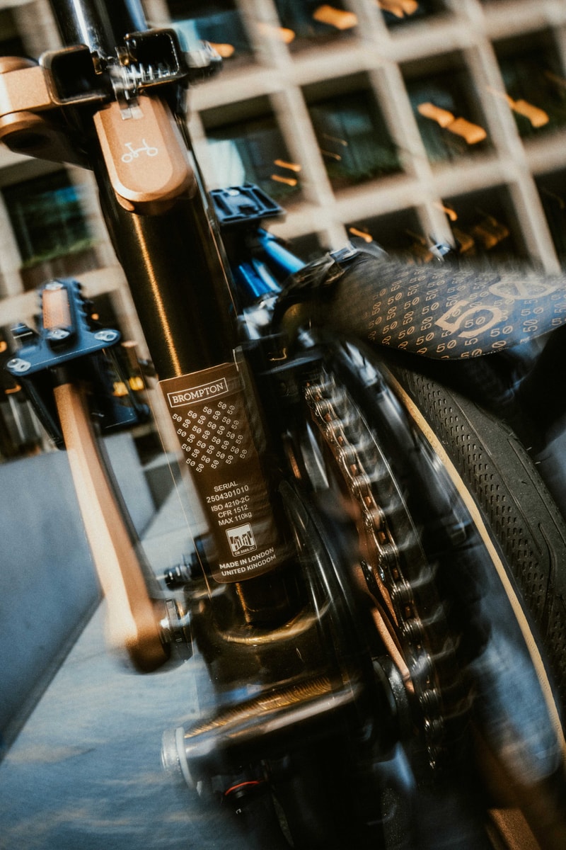 BROMPTON 发布 50 周年纪念限量版车型 | Hypebeast