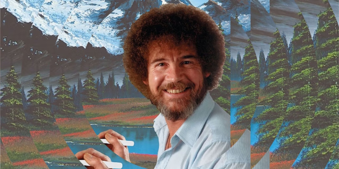 「Bob 毕生致力让艺术走进每个人的生活。」30 幅 Bob Ross 作品即将公开拍卖 | Hypebeast