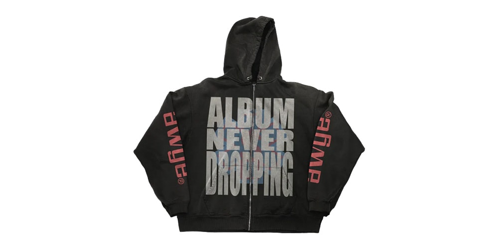 A$AP Rocky 自嘲出招：全新「ALBUM NEVER DROPPING」周边系列 | Hypebeast