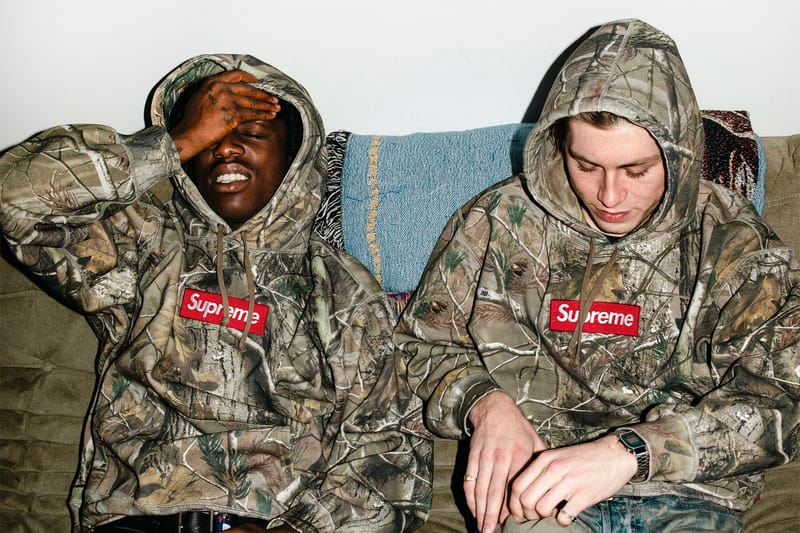 美品 Supreme Box Logo Hoodie 迷彩 XL NIGO Supreme Box Logo Hoodie Realtree FW25 – HIGHKIOSK