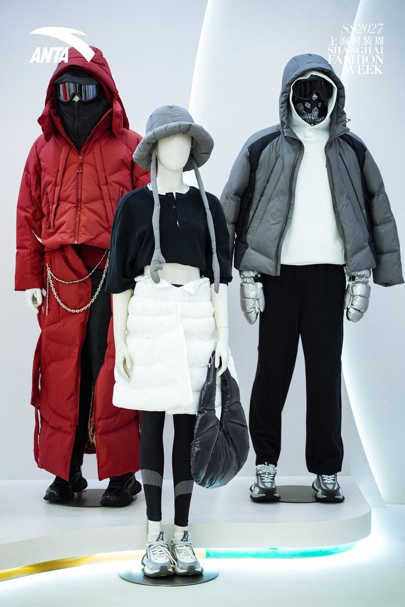 ANTA Joins Forces with Designer Chen Peng at Shanghai Fashion Week ...