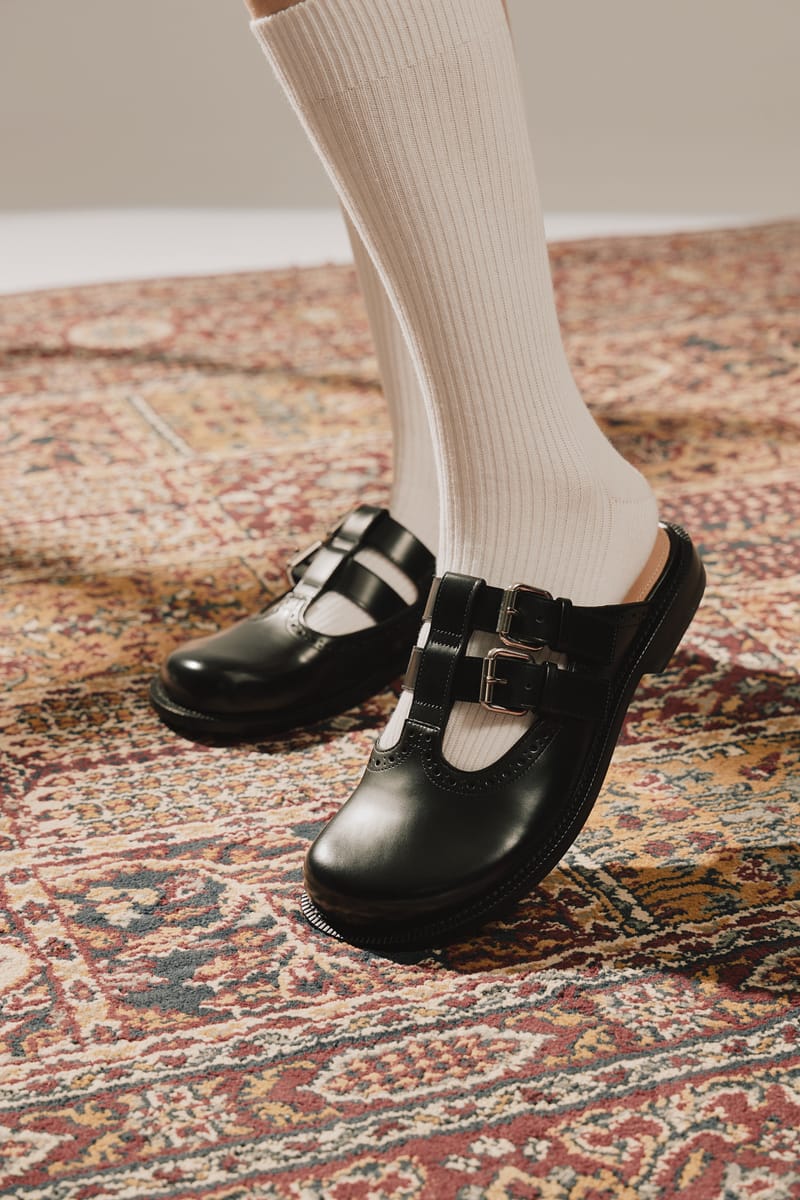 ★ROH SEOUL★ Danghye mary jane shoes Boucle Light brown RSH Designer fashion, Seoul-fully created | W Concept