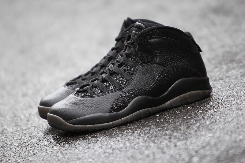 Jordan 10 black best sale