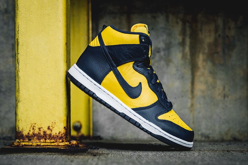 藤原浩最愛－Nike Dunk High「Michigan」復刻版本上架| Hypebeast