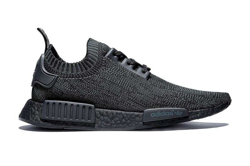 Adidas nmd r1 on sale primeknit pitch black