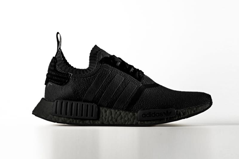 Originals nmd r1 black solar red best sale