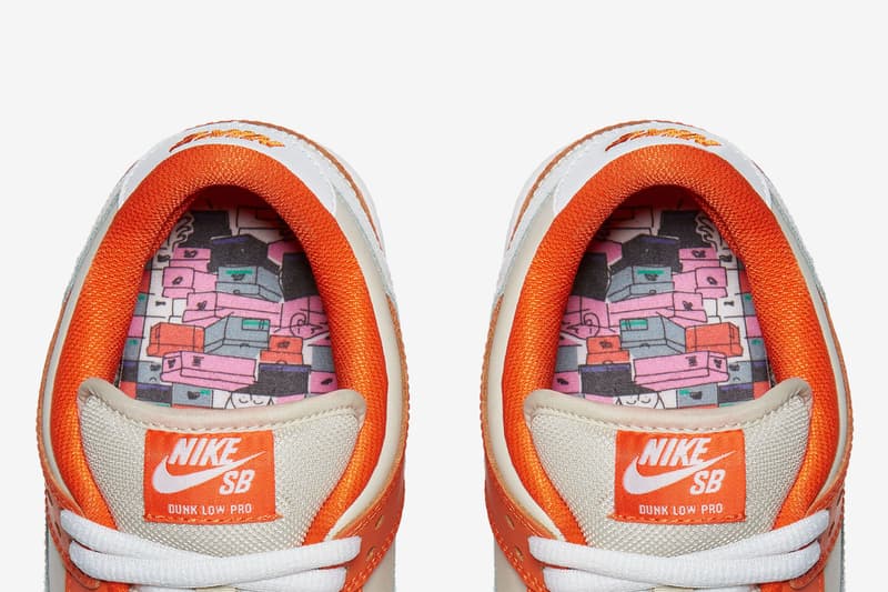 nike sb dunk low premium orange box closer look | Hypebeast