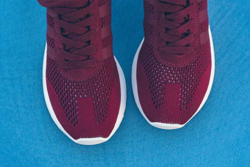 Adidas flashback primeknit maroon sale