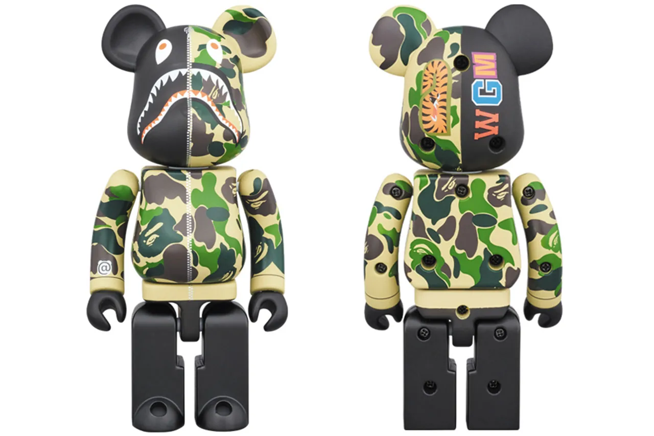 BAPE x Medicom Toy 推出全新超合金「ABC Camo Shark」BE@RBRICK