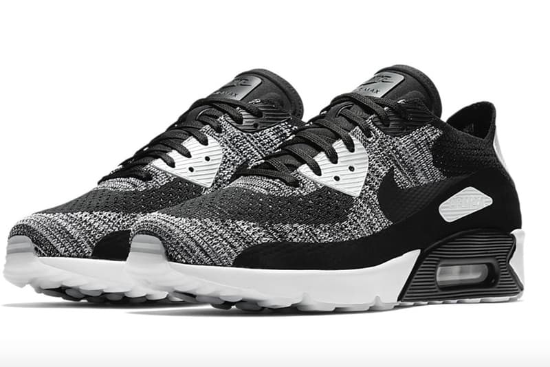 Best Seller Nike Air Max 90 Embossing Woven Men Black