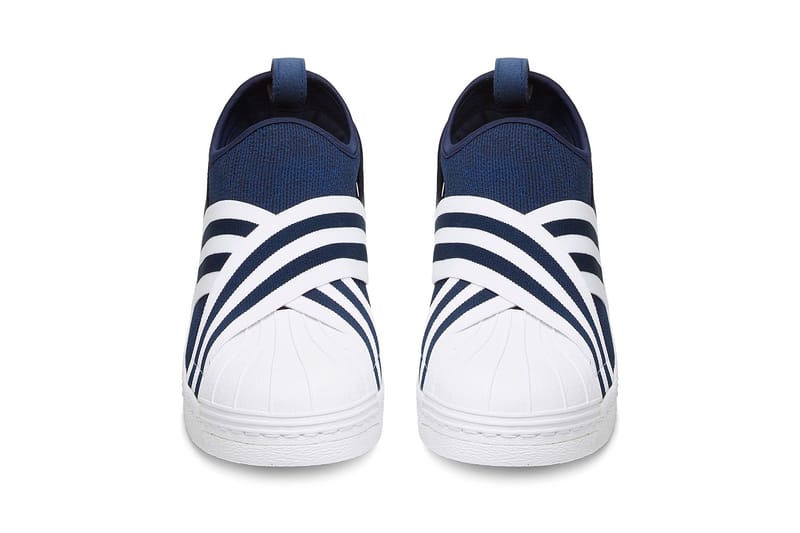 Originals superstar slip on white trainers best sale