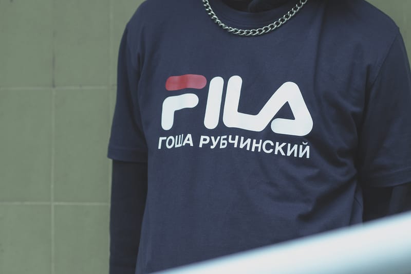 FILA x Gosha Rubchinskiy Hypebeast