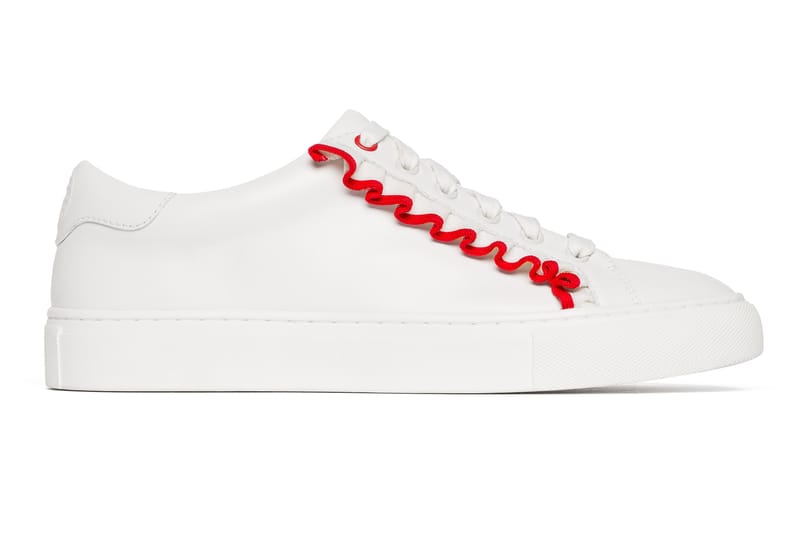 Tory burch sneakers on sale ruffle