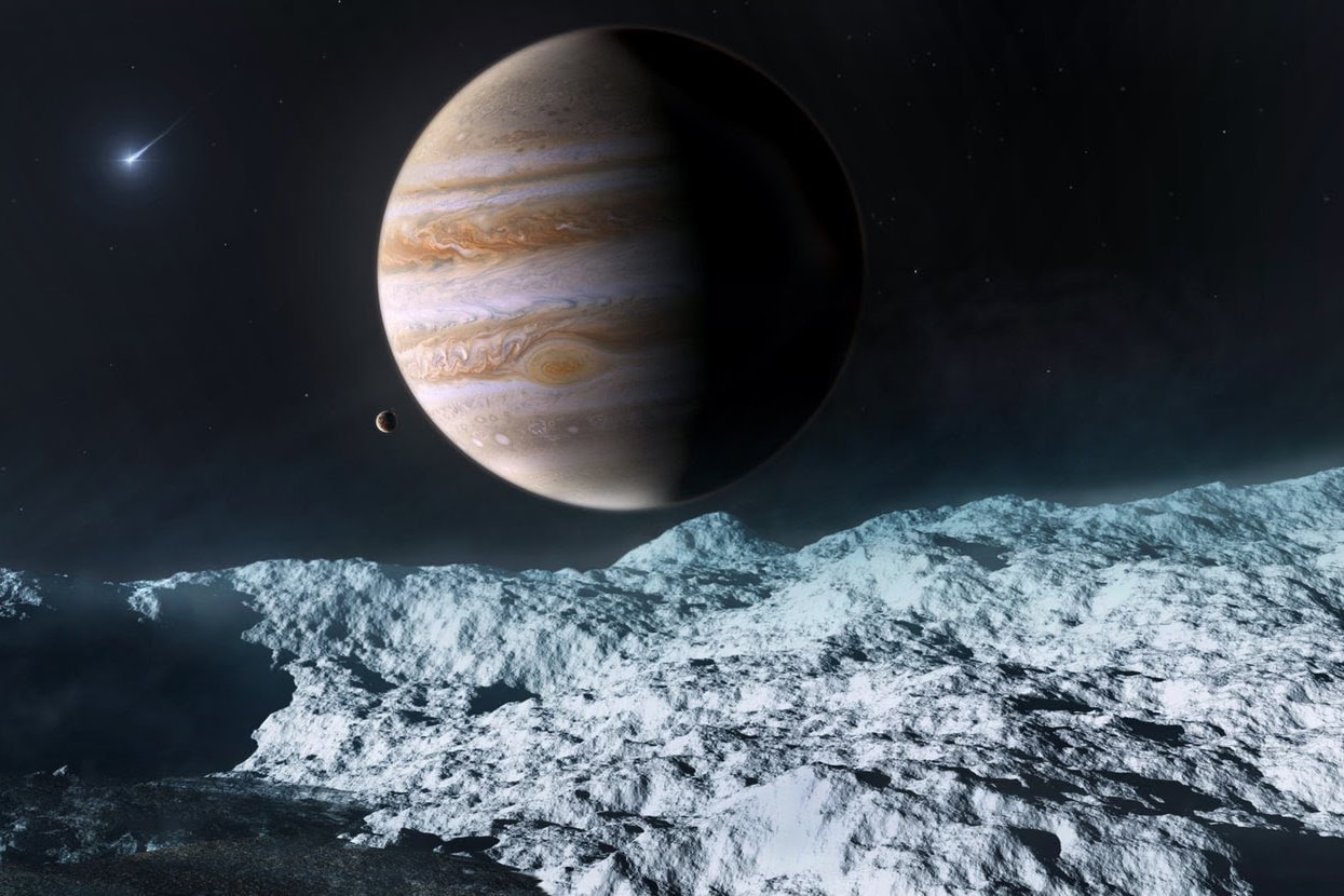 去年 7 月,nasa 派出的太空探测船 juno 成功接上了木星的北极轨道