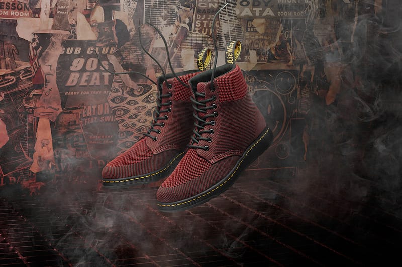 Dr martens clearance knit rigal oxblood