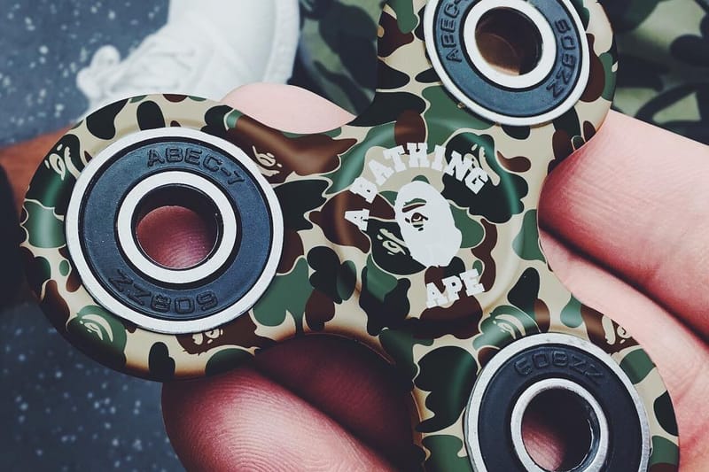 Bape hot sale fidget spinner