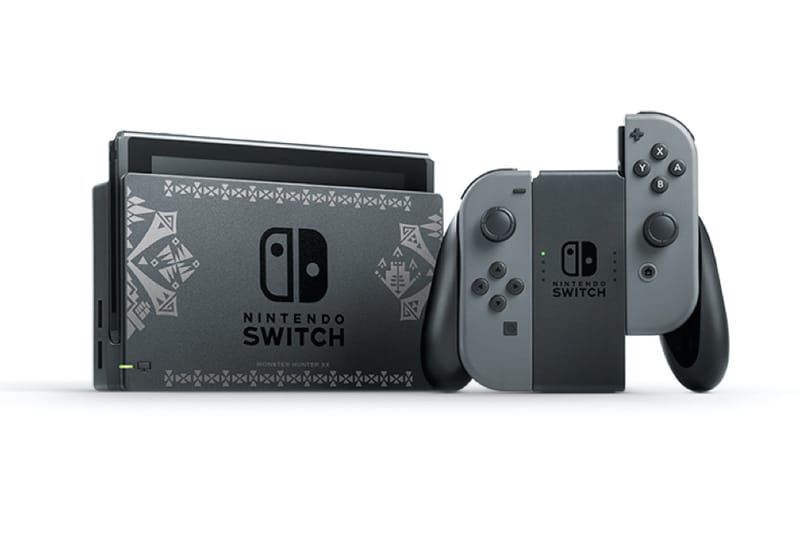 Nintendo Switch switch Monster Hunter ver Nintendo Switch Monster Hunter Rise Edition Grey | Techinn