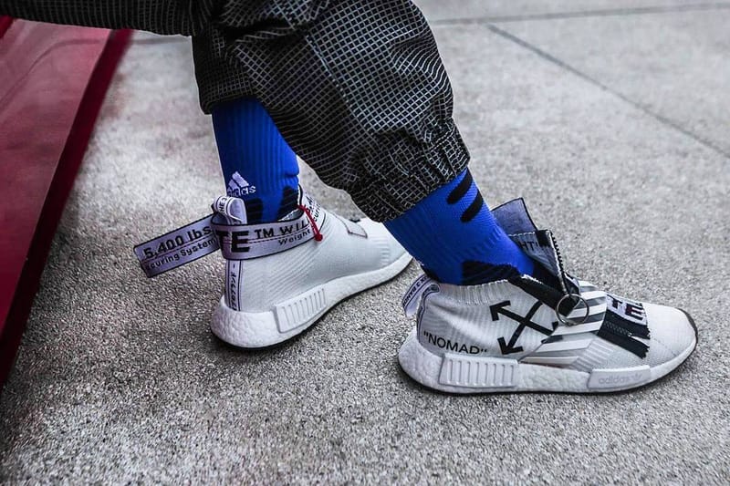 OFF WHITE x adidas Originals NMD City Sock Hypebeast