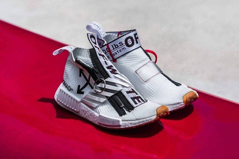 Adidas nmd off 2025 white city sock