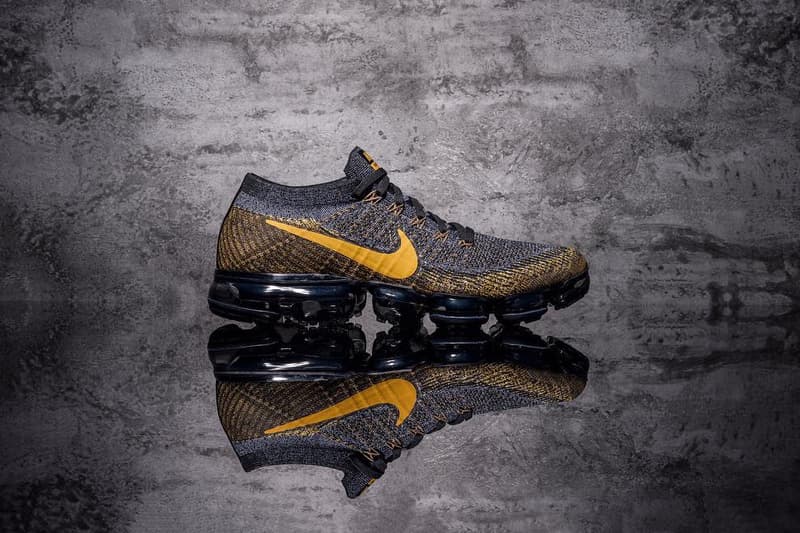 yellow and black vapormax