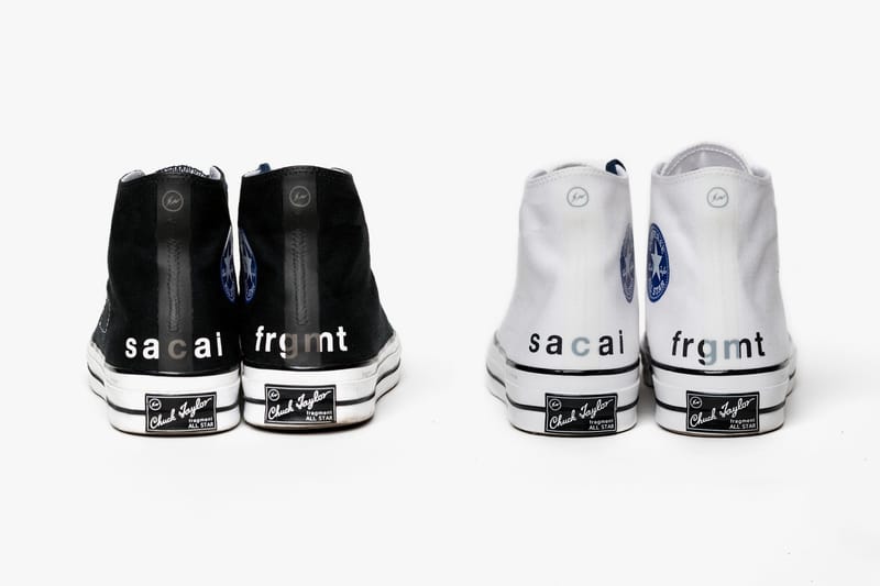 sacai x fragment design x CONVERSE CHUCK TAYLOR '70 官方發售信息 