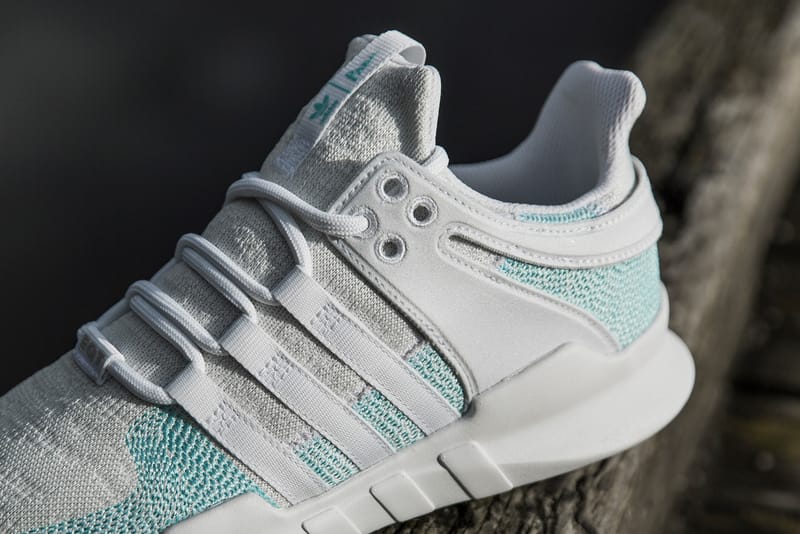 Adidas eqt support 2025 adv ck parley海洋聯名款白色款